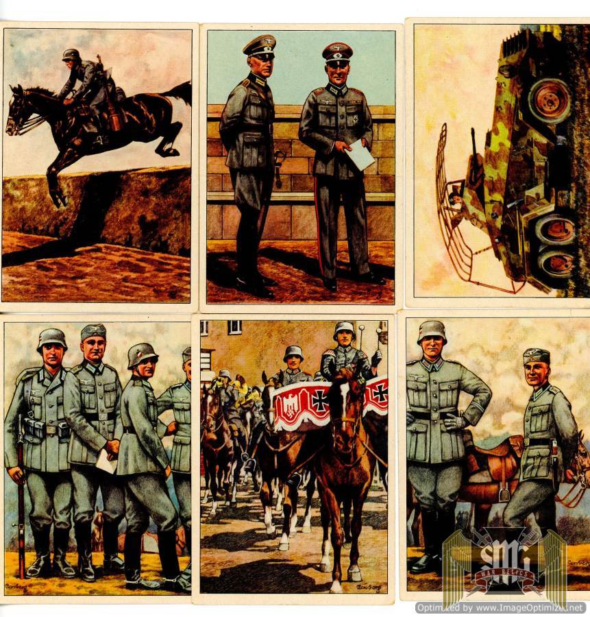 german school savings bank war cards incomplete set of 34