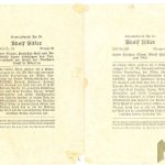 6pc Cigarette cards From Adolf Hitler Album