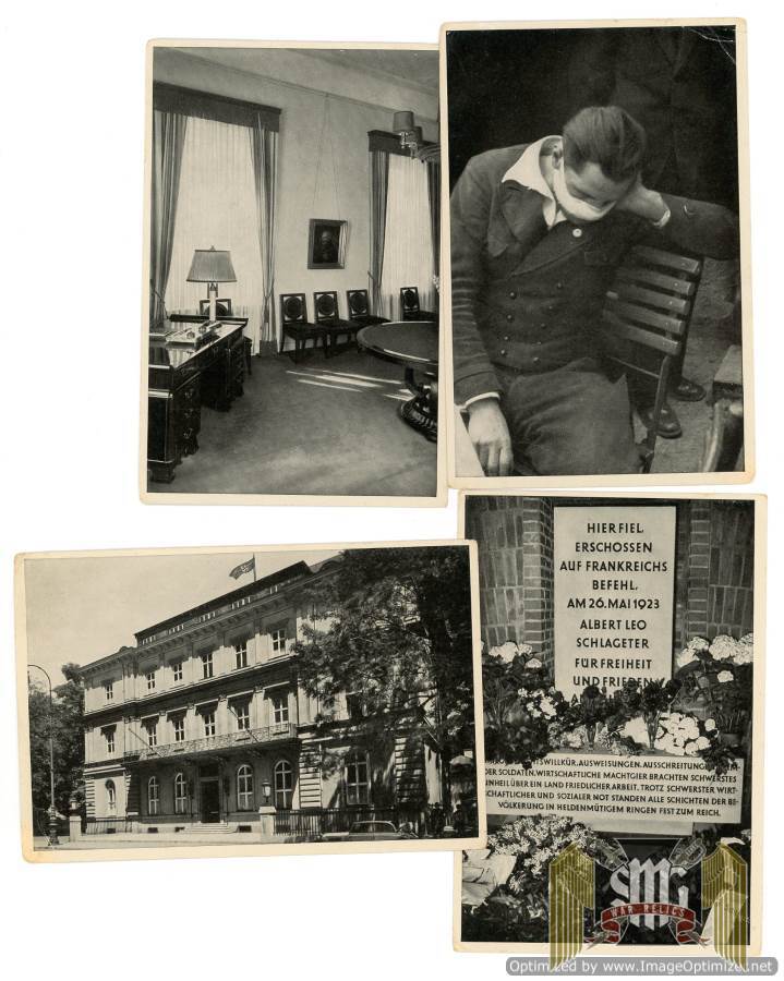 11pc Cigarette cards from Germany Awakes Album