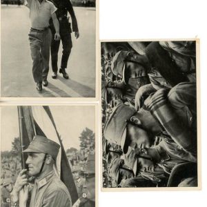 Germany Awakes Cigarette cards 8 pc lot SA Rally and other