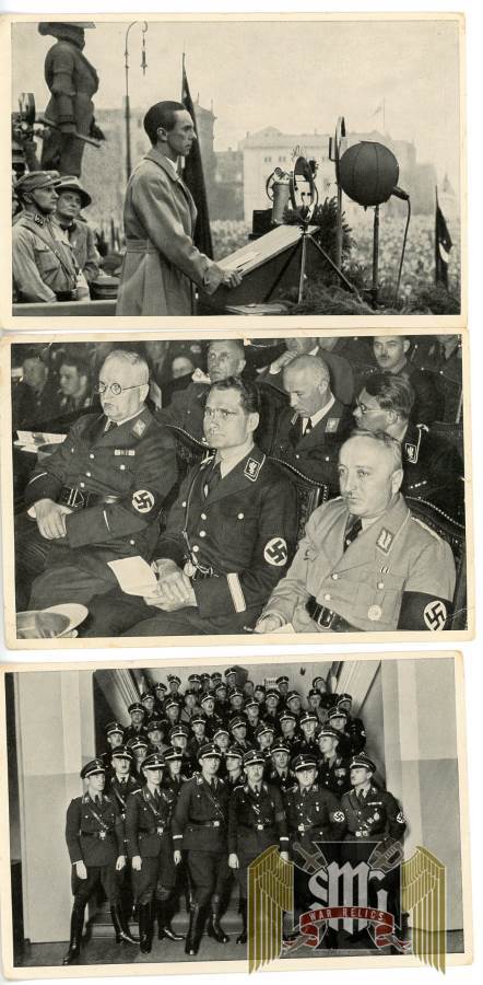 Germany Awakes Cigarette cards 6 pc lot Nazi Bad guys