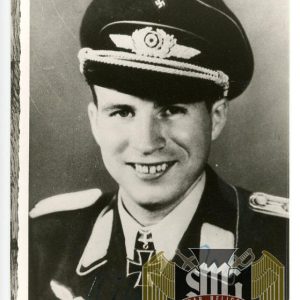 SMGM-3830 Knights cross signature of  Hilmar Zahn