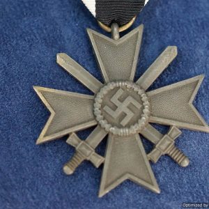 War Merit Cross 2nd class w/swords zinc