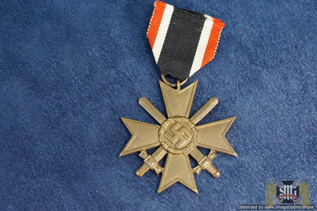 War Merit Cross 2nd class w/swords Early Tombak