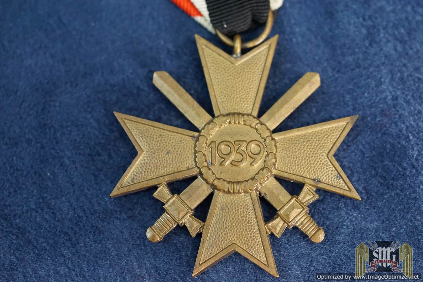 War Merit Cross 2nd class w/swords Early Tombak