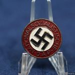 NSDAP Party Badge M1/100 – Werner Redo, Saarlautern