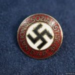 NSDAP Party Badge M1/128 Eugen Schmidhäussler