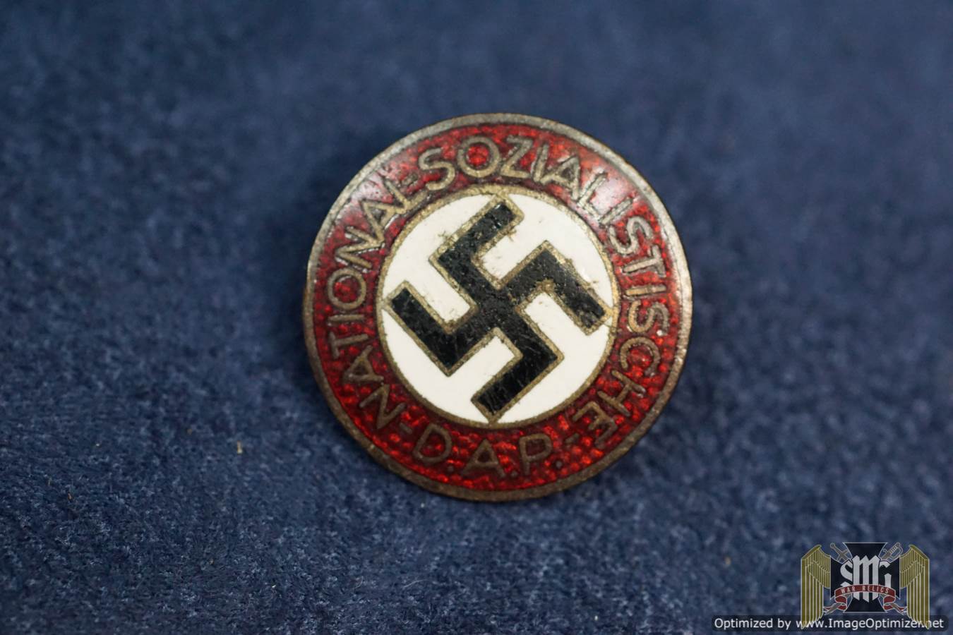 NSDAP Party Badge M1/128 Eugen Schmidhäussler