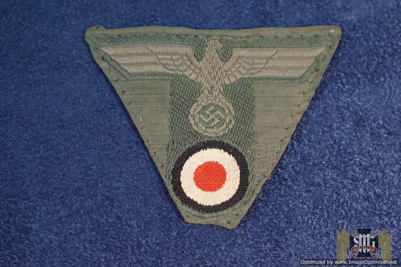 M43 Trapezoid "T" eagle hat removed