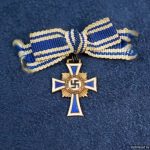 Mothers Cross in Bronze Miniature L/21 marked