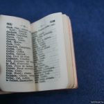 English to French Mini dictionary. WW2 era