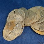Ground dug German dog tags