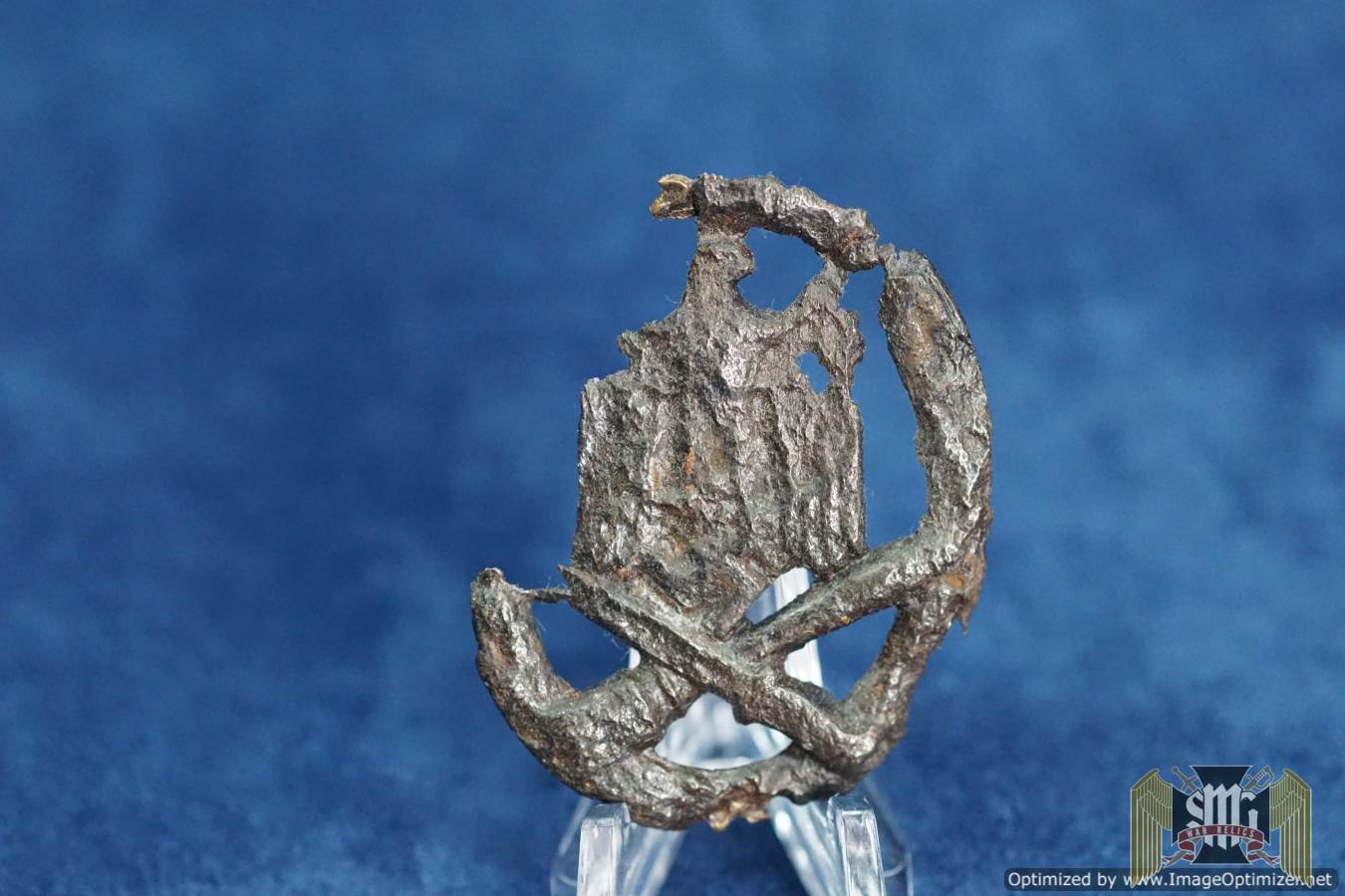 Ground dug General Assault badge hollow back