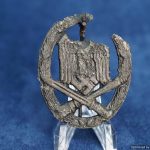 Ground dug General Assault badge Zinc Assmann