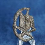 Ground dug General Assault badge hollow back