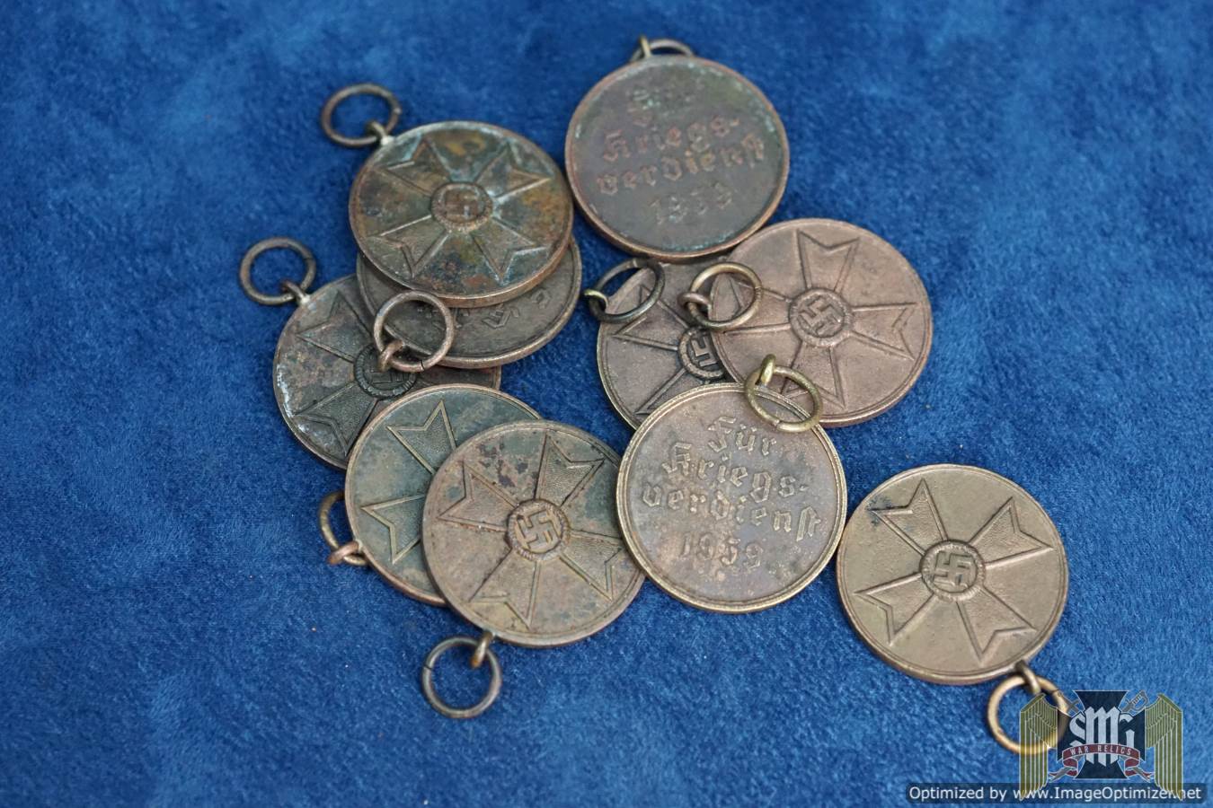 Ground dug War Merit Medals Grade A