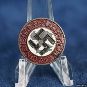 NSDAP Party badge Late Period by Werner Redo RZM M1/100