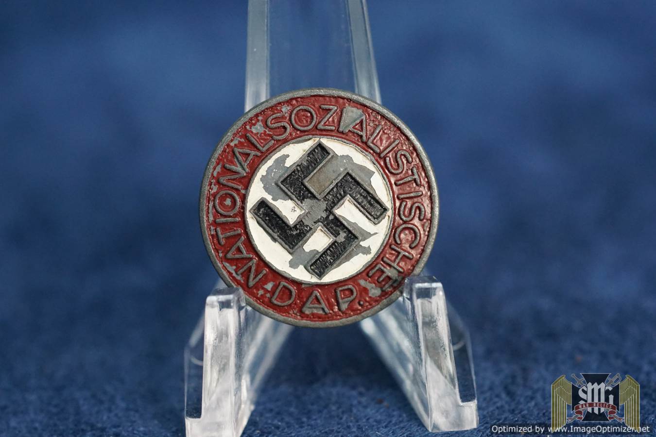 NSDAP Party badge Late Period by Werner Redo RZM M1/100