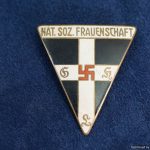 This is the larger and harder to find type. Minor wear to the enamel. Impressive in hand. 