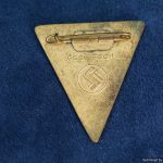 This is the larger and harder to find type. Minor wear to the enamel. Impressive in hand. 
