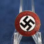 NSDAP Party Badge by M1/66 Fritz Kohm Pforzhiem