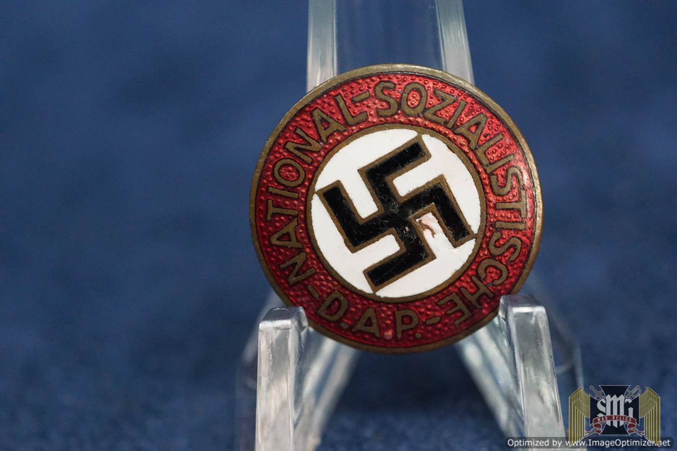NSDAP Party Badge by M1/75 Otto Schickle Pforzheim