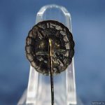 WW1 Black Wound badge stick pin