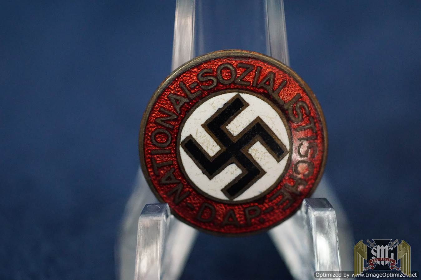 NSDAP Party Badge Pre RZM Ges. Gesch. Marked