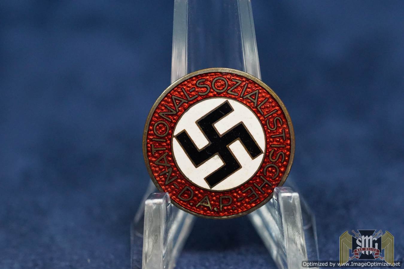 SMGM-4016 NSDAP Party Badge by M1/127 – Alfred Stübbe, Inh. Herbert Tegge