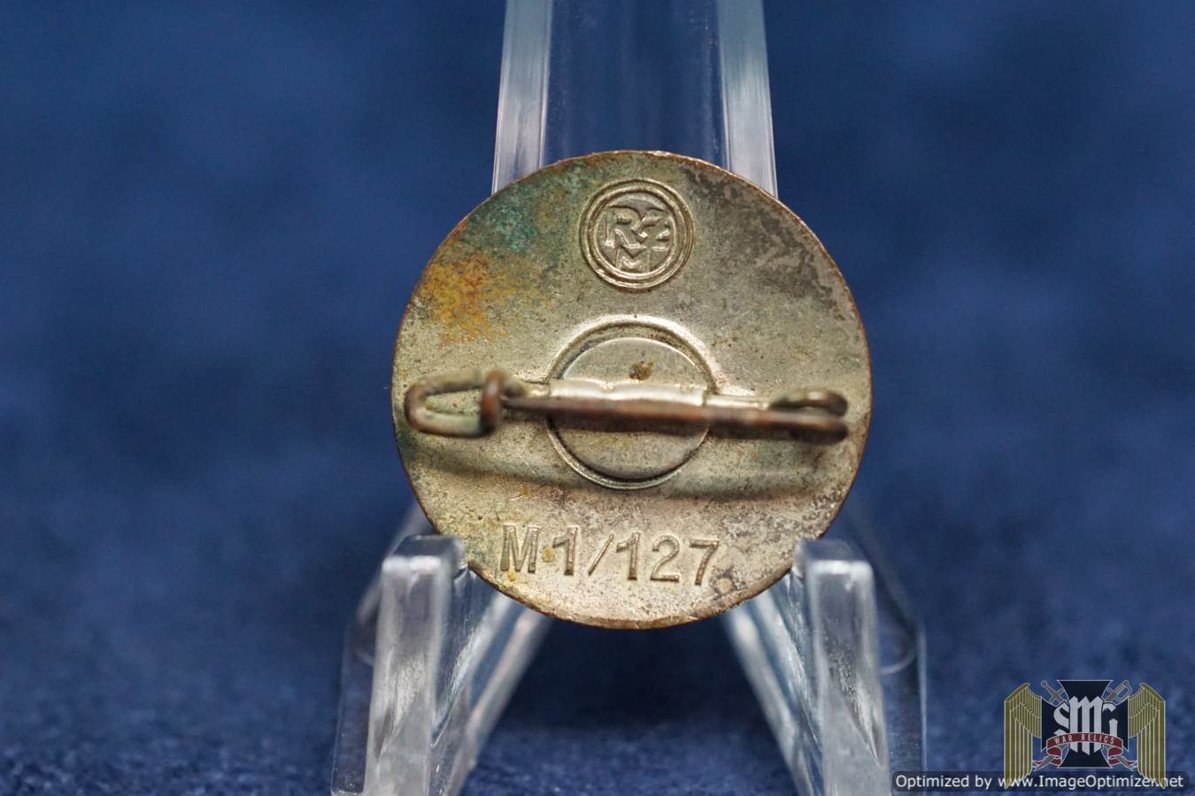 SMGM-4016 NSDAP Party Badge by M1/127 – Alfred Stübbe, Inh. Herbert Tegge