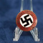 NSDAP Party Badge by M1/15 Ferdinand Hoffstätter, Bonn am Rhein