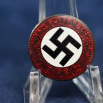 NSDAP Party Badge by Kerbach & Israel, Dresden M1/42