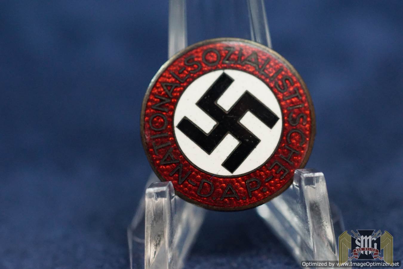 NSDAP Party Badge by Kerbach & Israel, Dresden M1/42