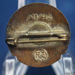 NSDAP Party Badge by Kerbach & Israel, Dresden M1/42
