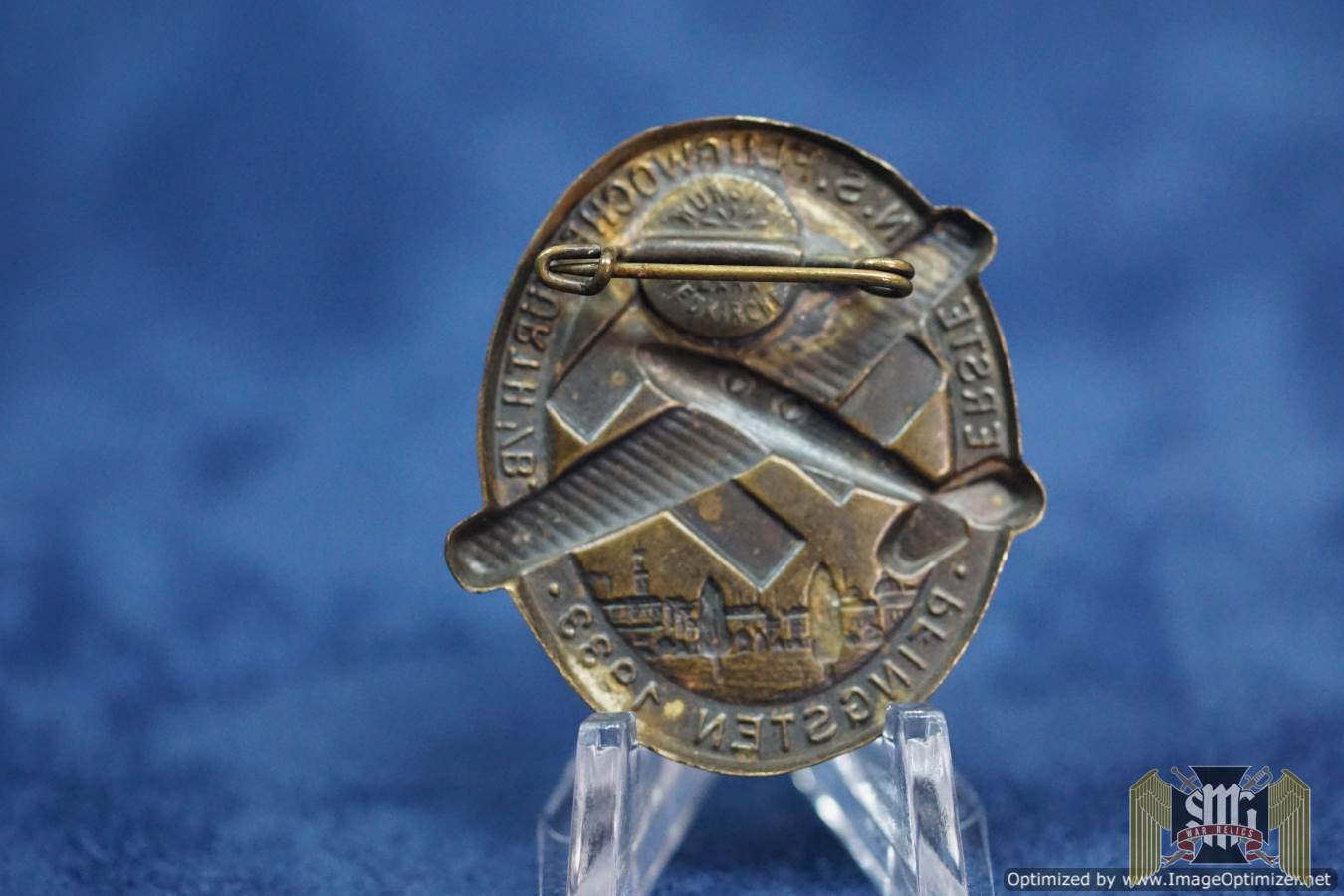 Erste N.S. Flugwoche Fürth i./B. Pfingsten 1933 Badge DLV