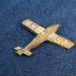 First Pattern DLV (Deutscher Luftsportverband) Membership Badge