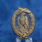 DLV Saxon Glider Pilot Badge in Tombak