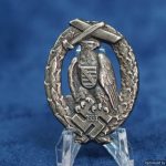 DLV Glider Pilot Badge in German Silver