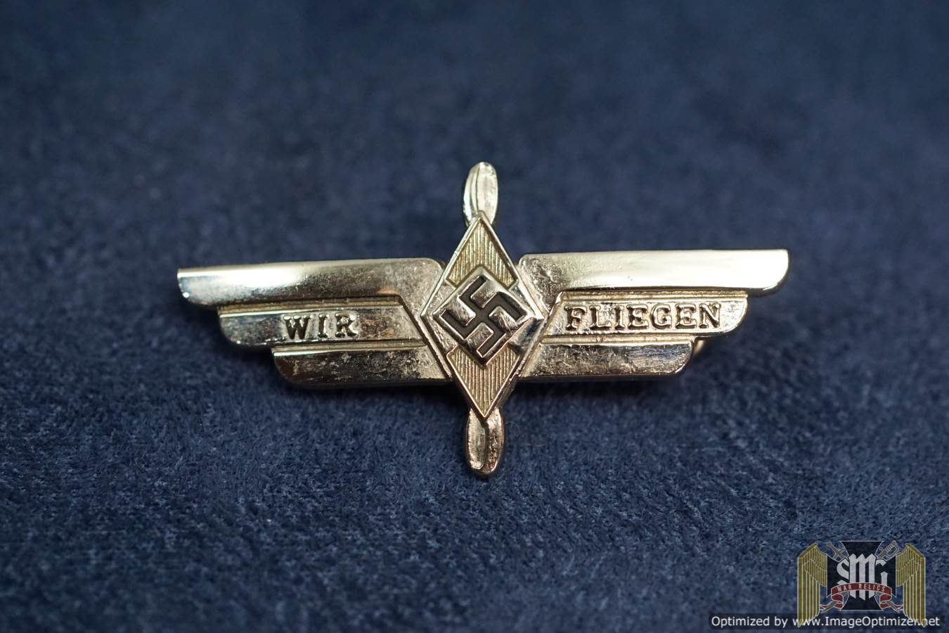 WIR FLIEGEN Hitler Youth Flyer badge