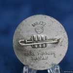 AIRPORT PIN "FLIEGERHORST-LANGENDIEBACH" BY C. WINKLER, HANAU