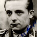 Hans-Georg Schierholz Cross Winner Signature Luftwaffe Bomber