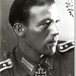 Knights Cross Winner Heinz Paetow signature