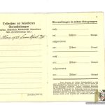 NS Deutsche Fronkämpfer Bund (Stahlhelm) member book