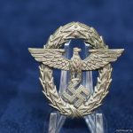 First Pattern Nazi Police visor Eagle