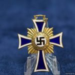 Gold Mother's Cross w/ Damage