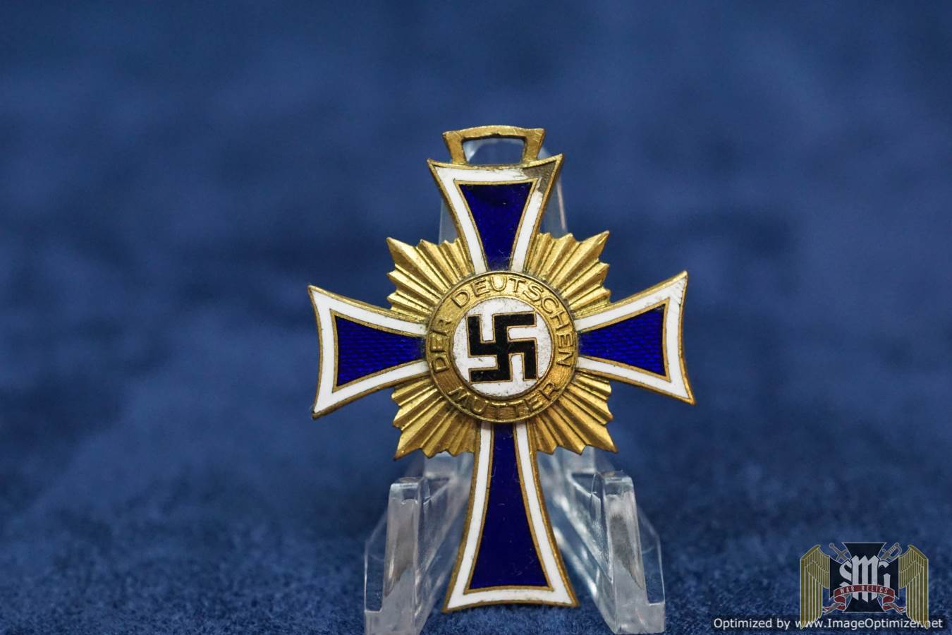 Gold Mother's Cross w/ Damage