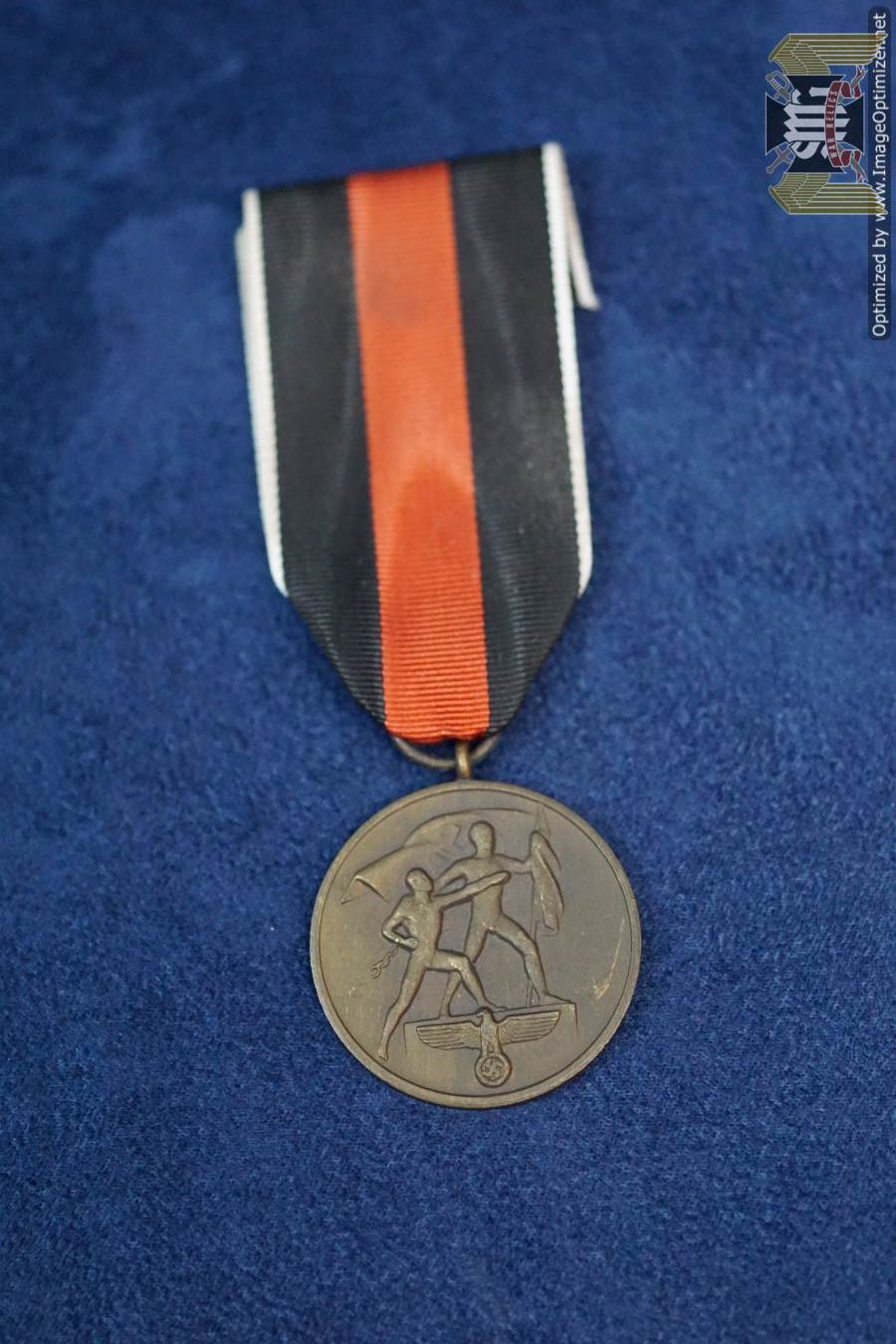 SMGM-4101 Entry into Sudentenland Medal Post war Ribbon