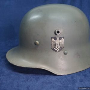 Austrian M-16 Double decal Transitional Helmet