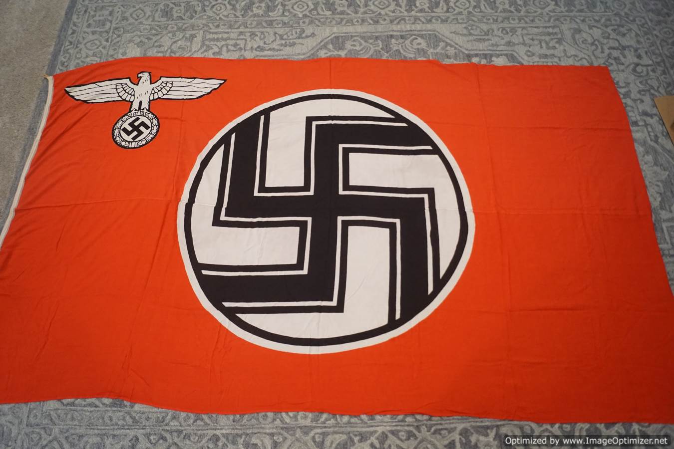 Nazi State Service Flag 66"x10'