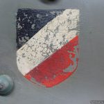 Austrian M-16 Double decal Transitional Helmet